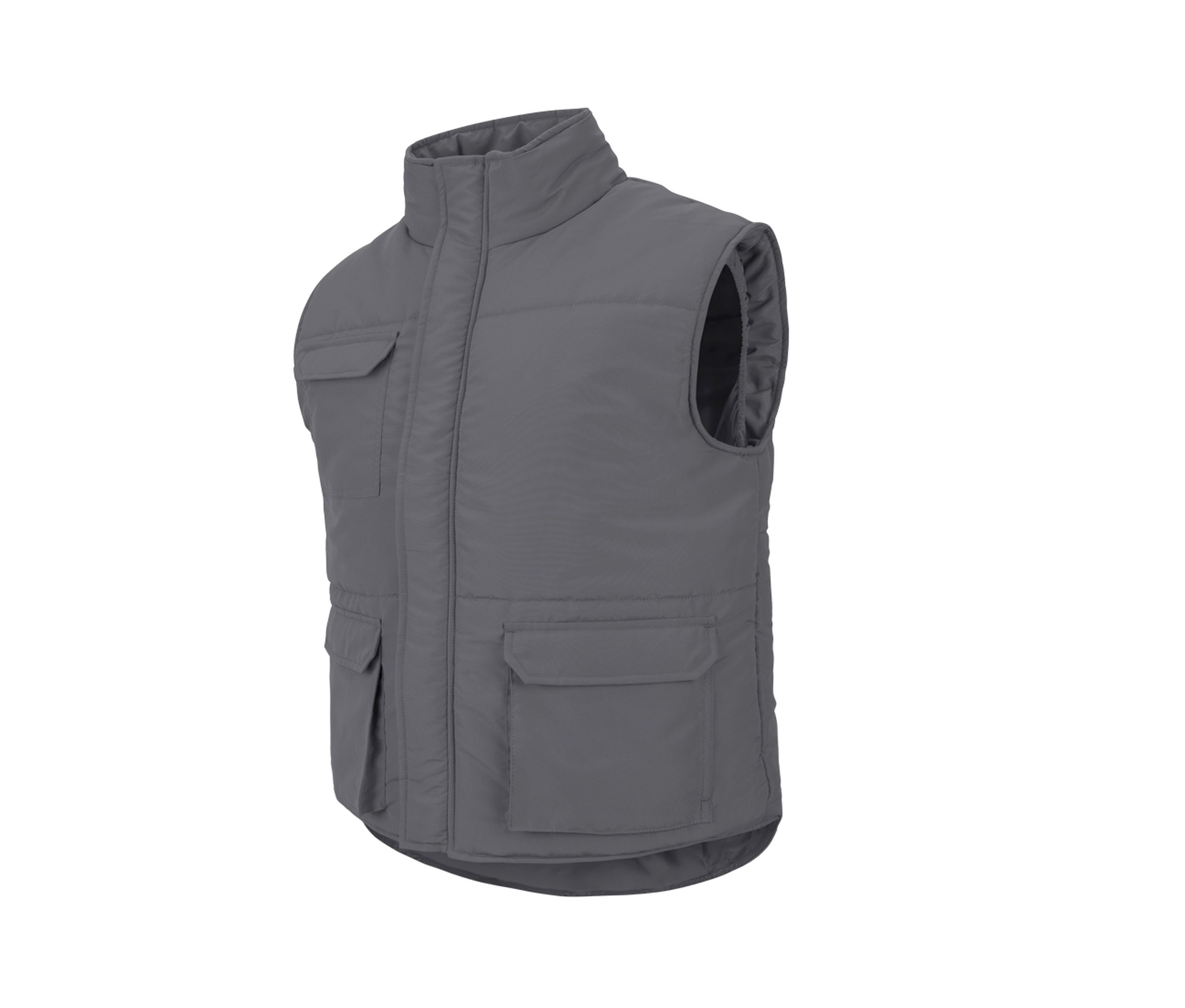 BODYWARMER MATELASSÉ MULTIPOCHES