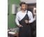 ASYMMETRICAL BIB APRON CLASSIC WITH POCKET